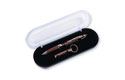 Bellazza Pen/Brass Barrel Key Tag